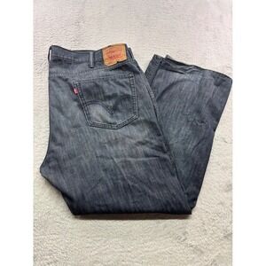 Levi's 559 Relaxed Straight Dark Wash Denim Jeans Men's Size 42x30